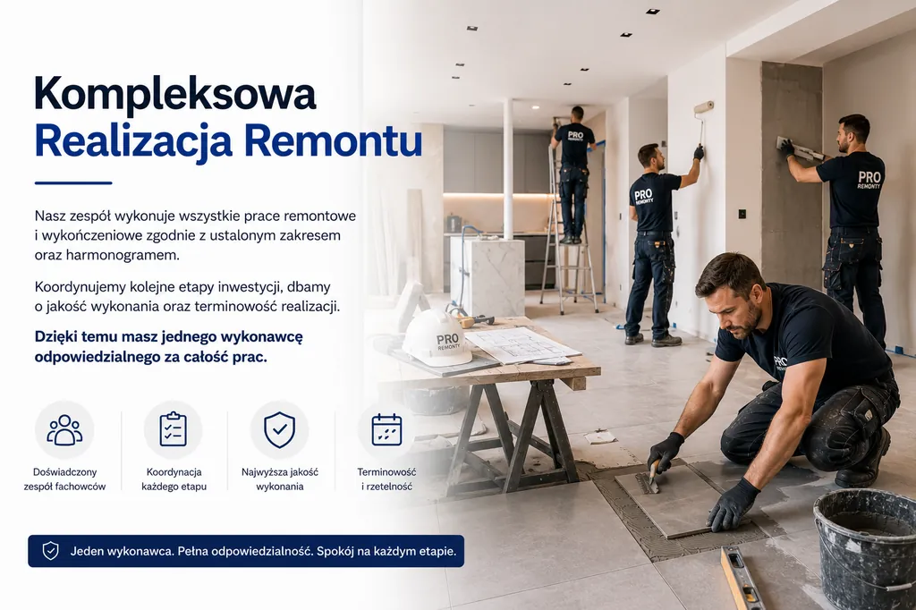 kompleksowa obsługa remontu
